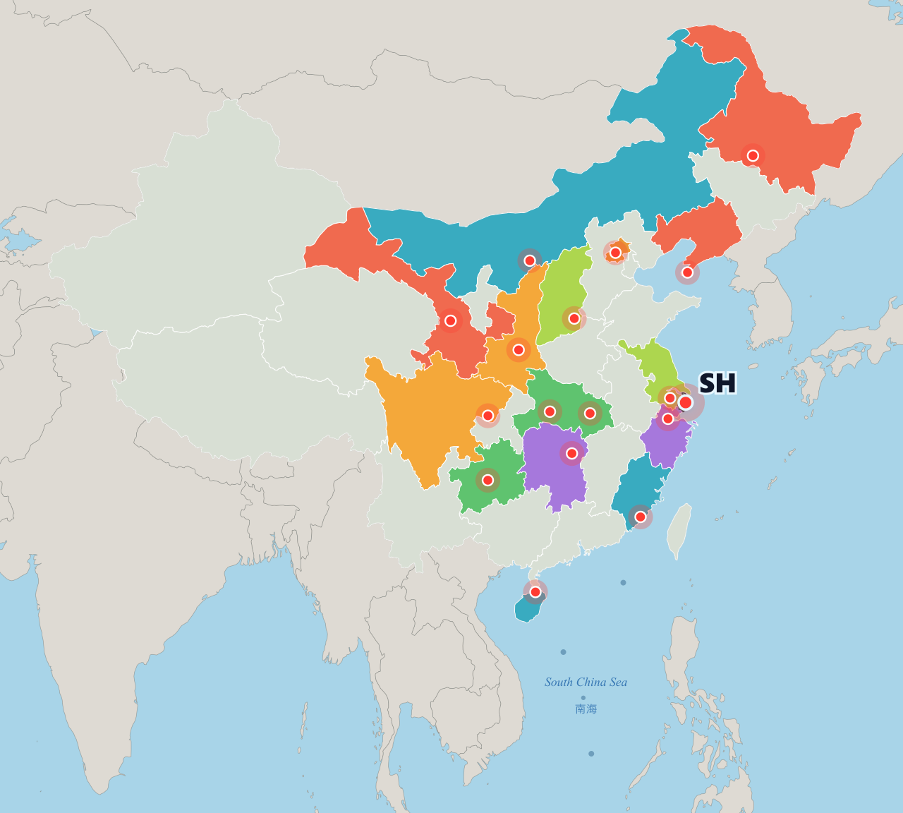 RunCN Map - Shanghai · Light @Arsenan