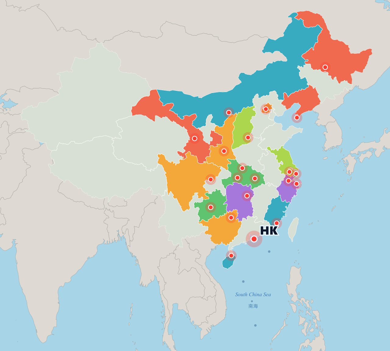 RunCN Map - Hong Kong · Light @Arsenan
