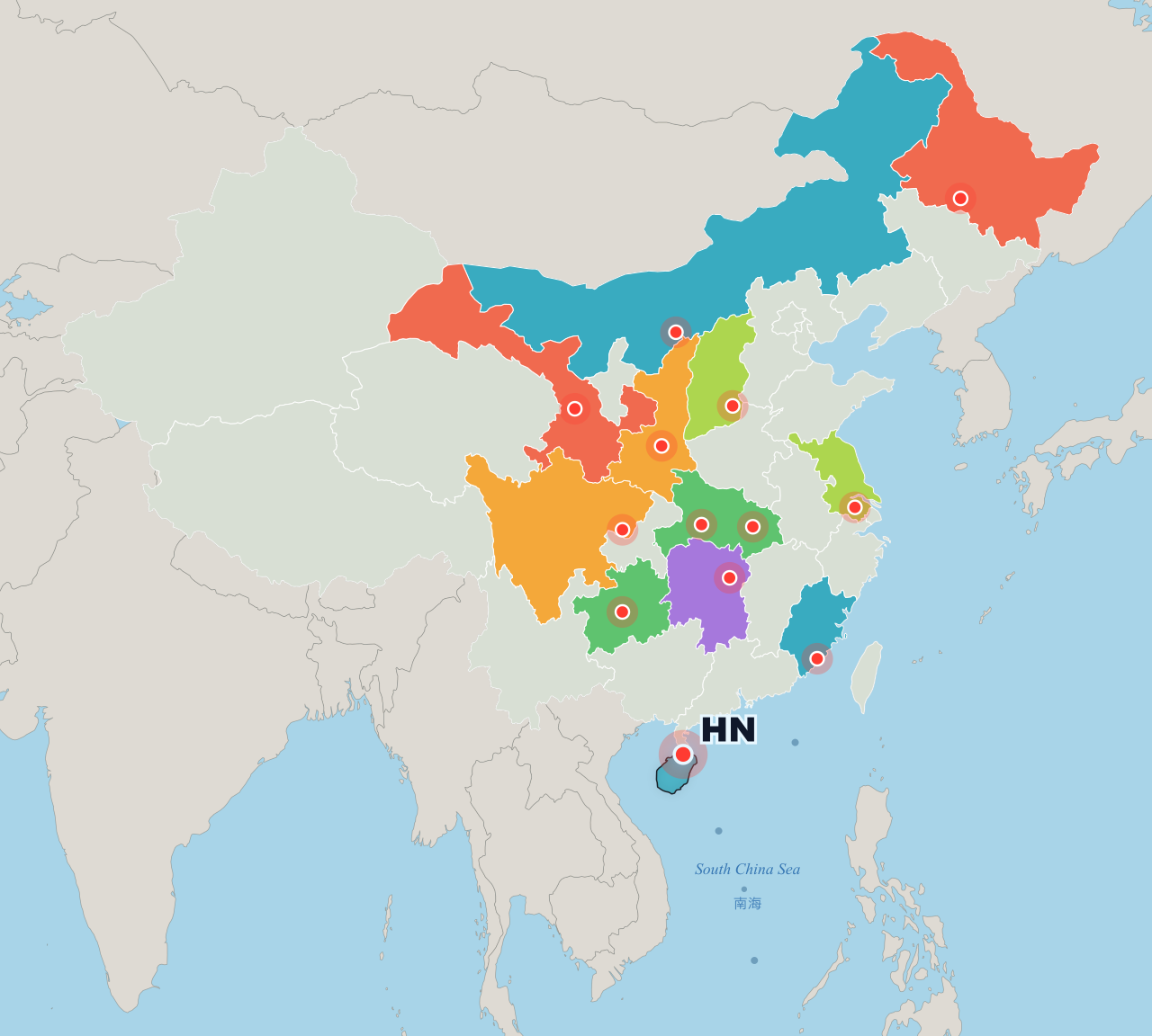 RunCN Map - Hainan · Light @Arsenan