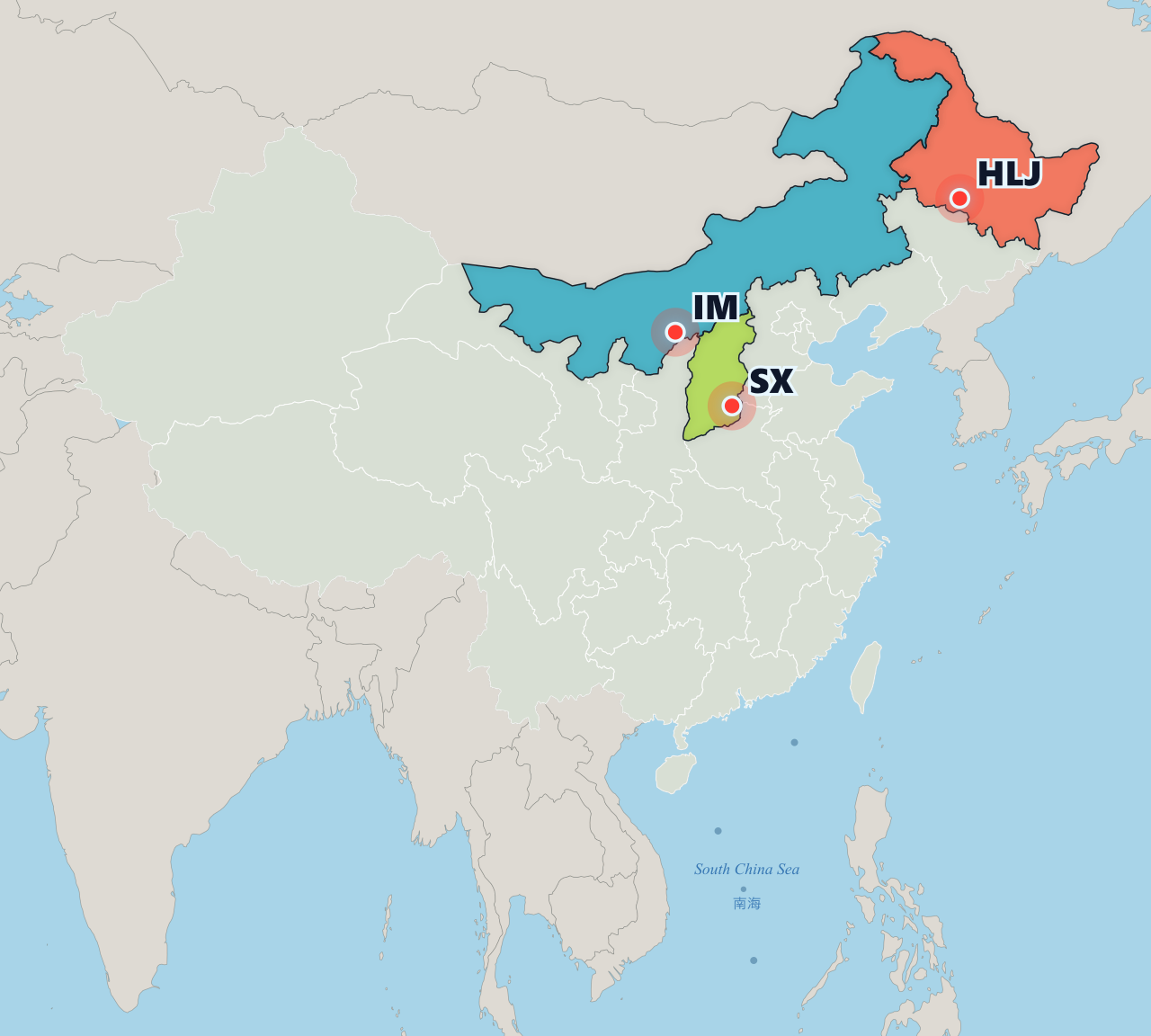 RunCN Map - Heilongjiang · Light @Arsenan