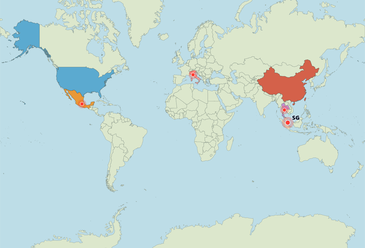RunWorld Map - Singapore · Light @Arsenan