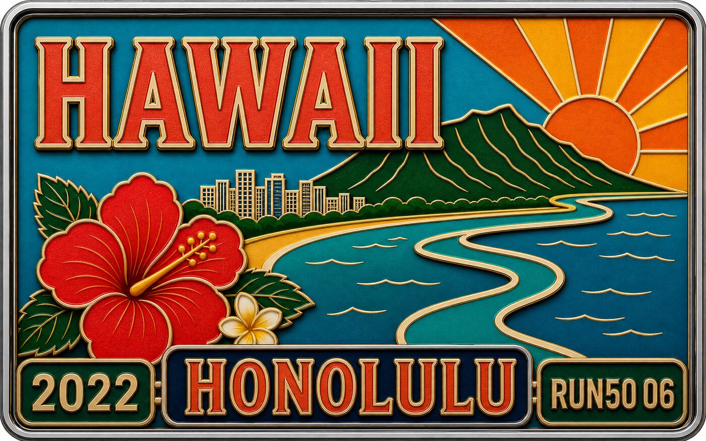 Honolulu Marathon English story cover