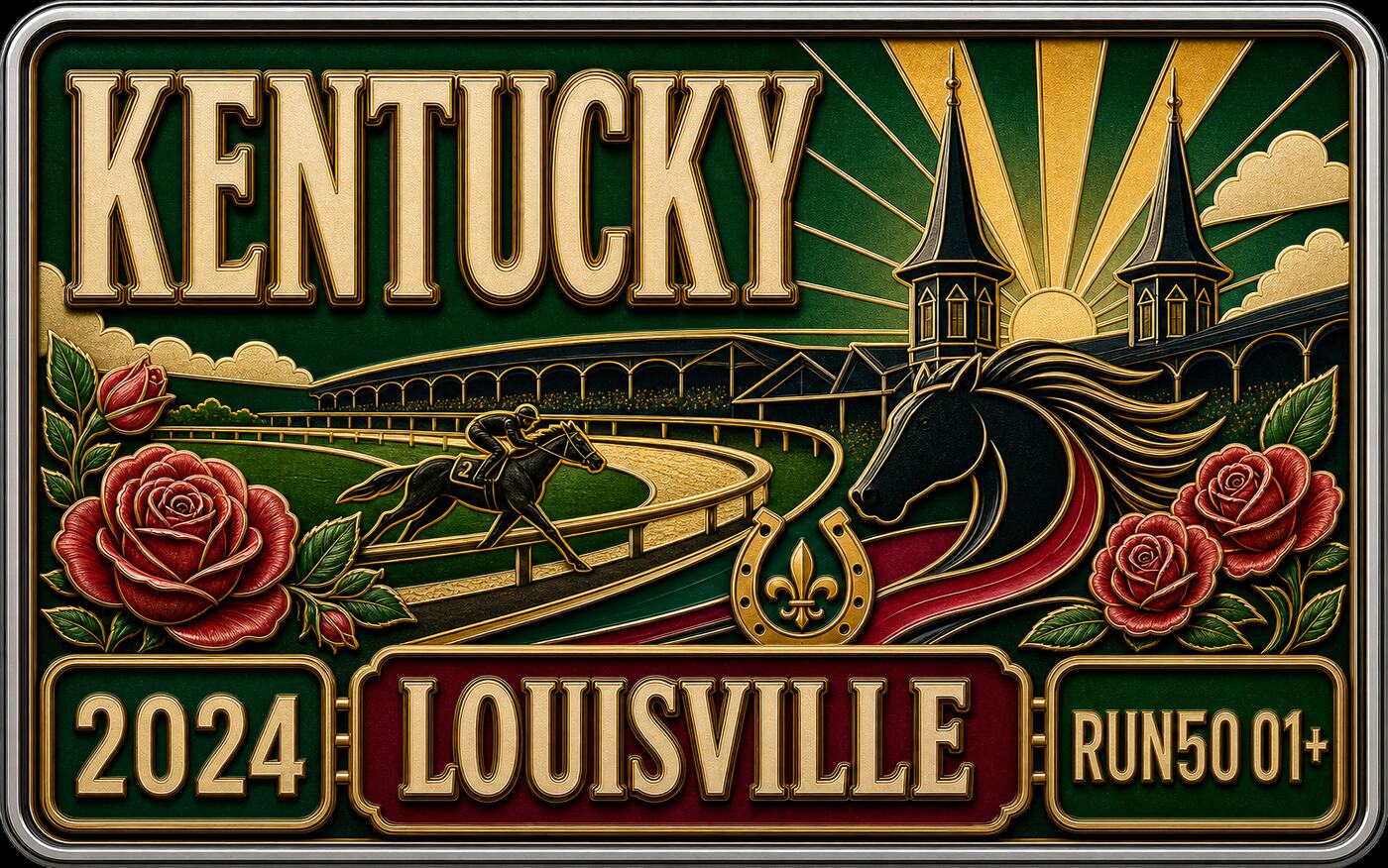 Kentucky Derby marathon cover