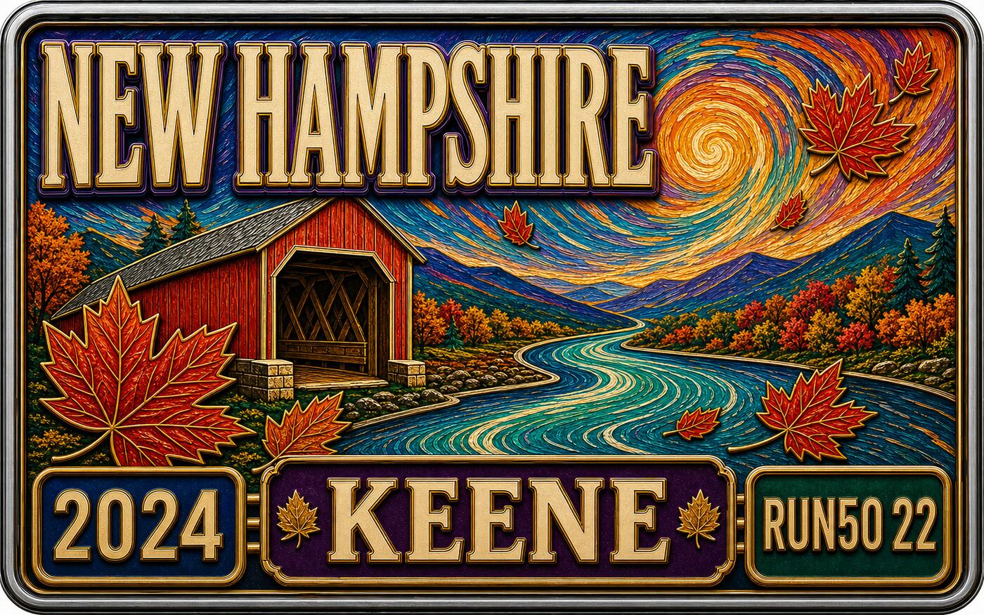 New Hampshire marathon cover