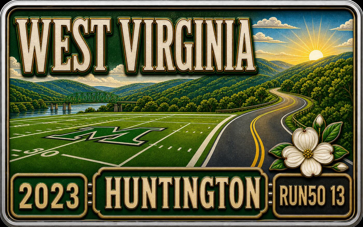West Virginia marathon cover