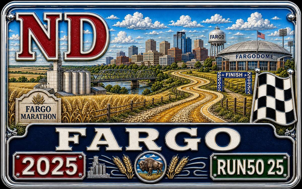 Run50 State #25 | North Dakota: Fargo Marathon cover