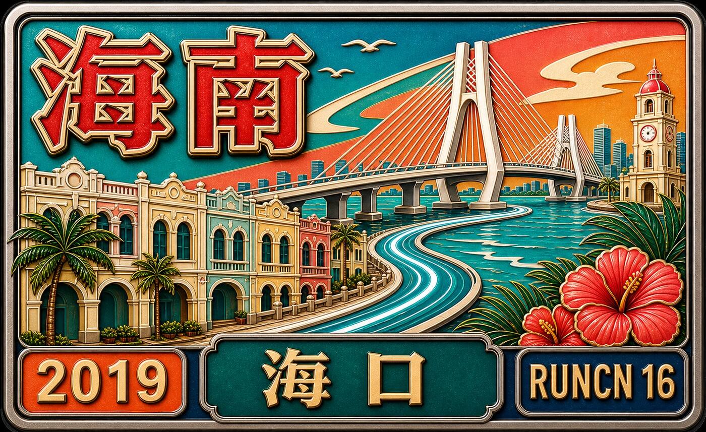 RunCN #第16站｜海口：诗和远方与星沉大海封面