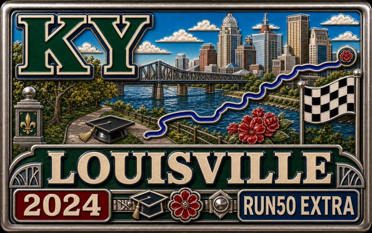 Run50 Kentucky Extra | Louisville Marathon 2024: A Doctoral Finish Line cover