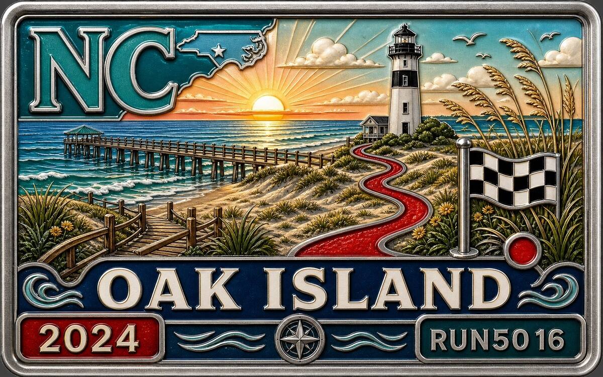 Oak Island Marathon cover