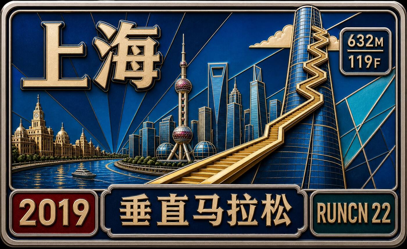RunCN #第22站｜上海中心垂直马拉松封面