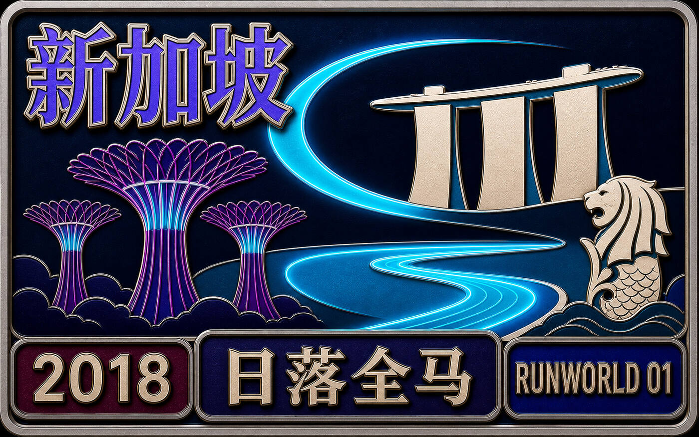 RunWorld #第1站｜新加坡 Sundown Marathon：十年之约，归来仍是少年封面