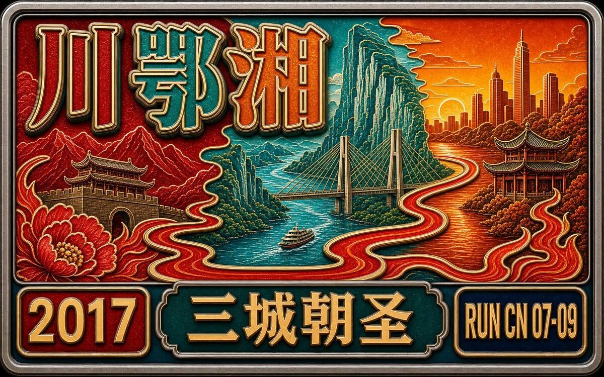 RunCN #第7-9站｜鲜衣怒马，烈焰红花：三座城的朝圣之旅封面