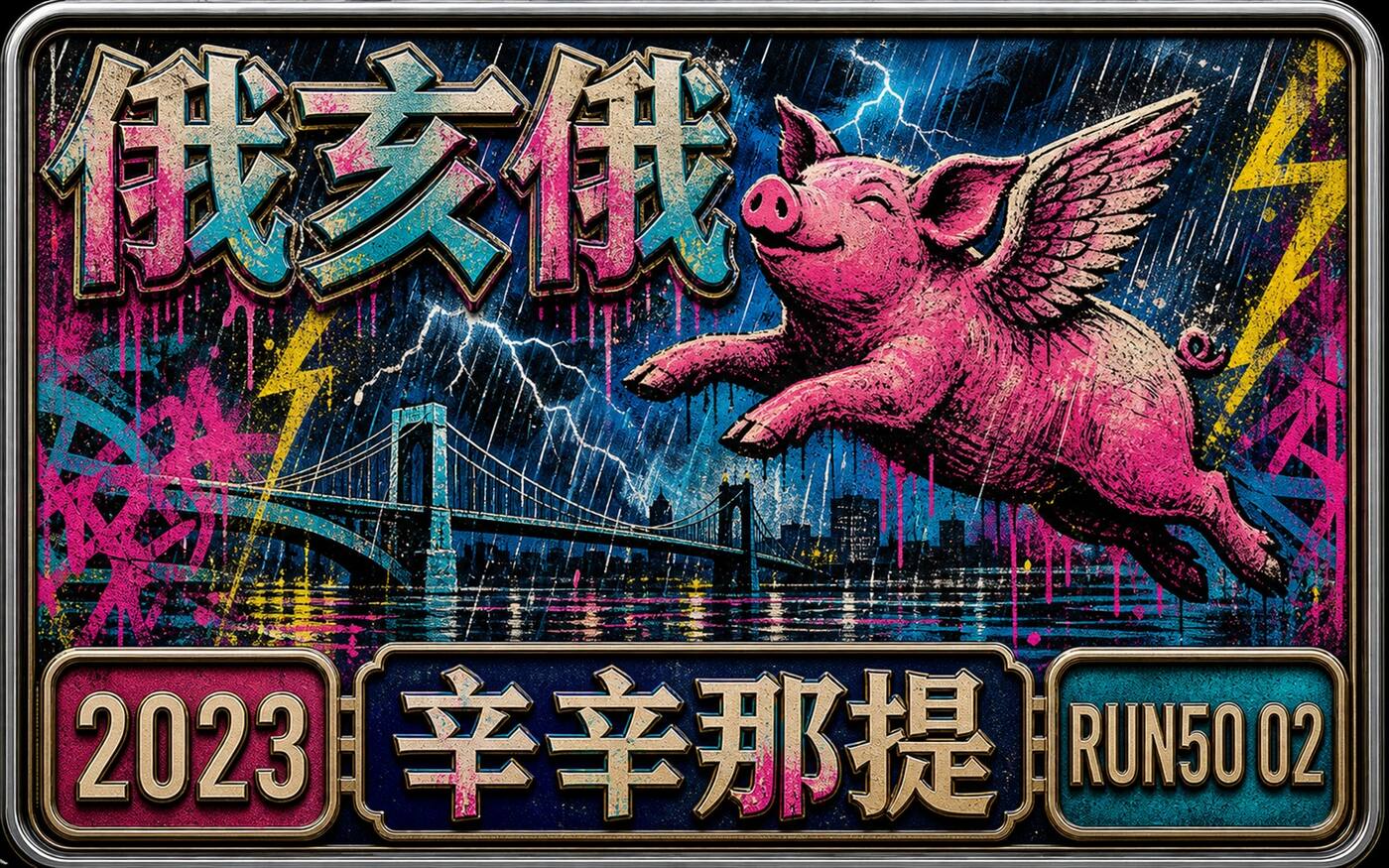 Run50 #第2州番外｜俄亥俄：辛辛那提飞猪马拉松｜飞猪变飞鱼封面