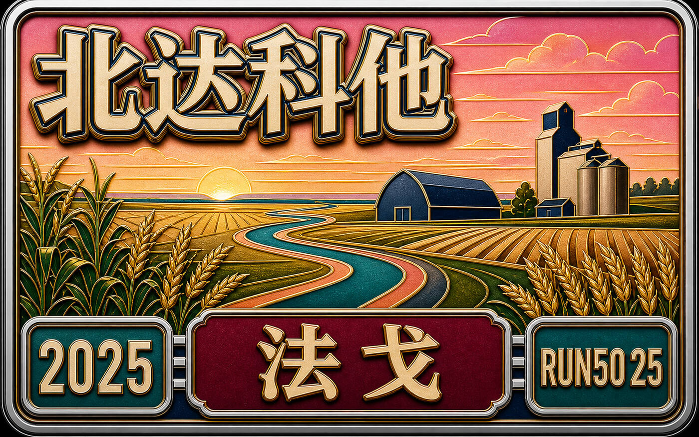 Run50 #第25州｜北达科他州：法戈马拉松｜跑进美剧小镇，踏上50州跑马的“半程分水岭”！封面