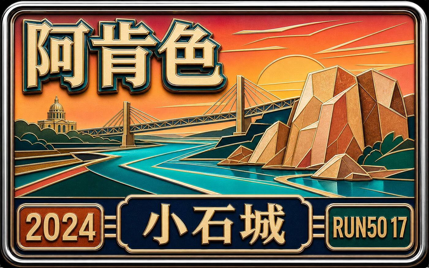 Run50 #第17州｜阿肯色：小石城马拉松｜奖牌第一大，克林顿老家也没那么荒！封面