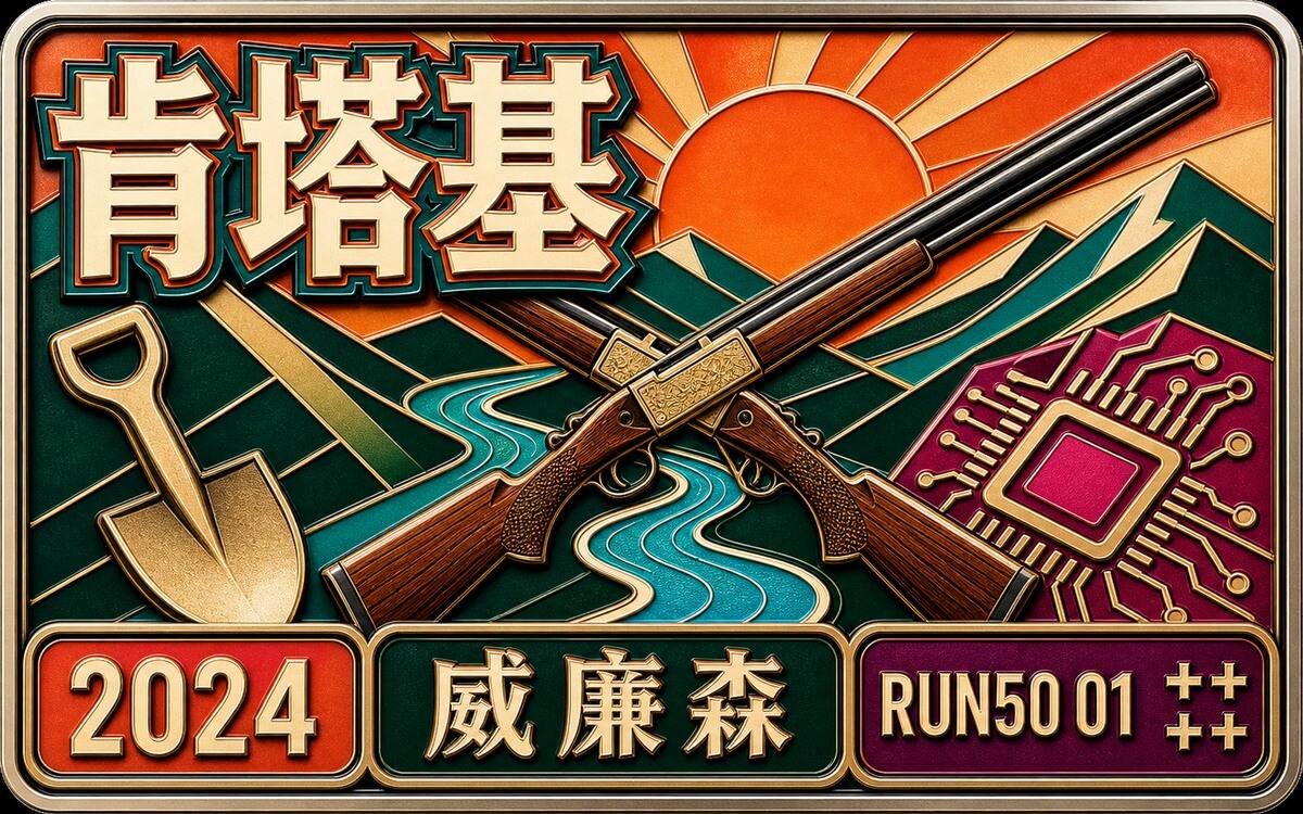 Run50 #第1州｜肯塔基#2：哈特菲尔德–麦考伊马拉松｜阿巴拉契亚山谷的脚步声与枪声封面