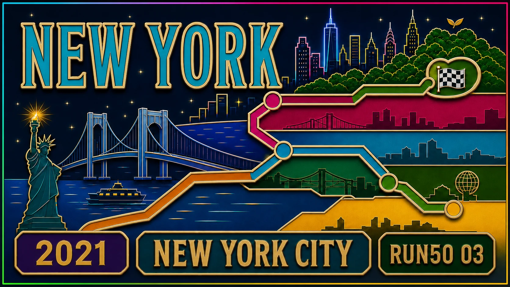 New York City Marathon English story cover