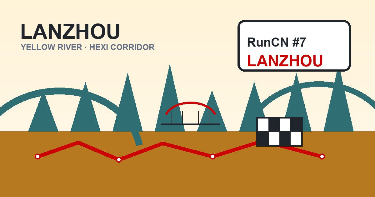 Lanzhou Strong: a marathon at the edge of the Yellow River and the Hexi dream cover