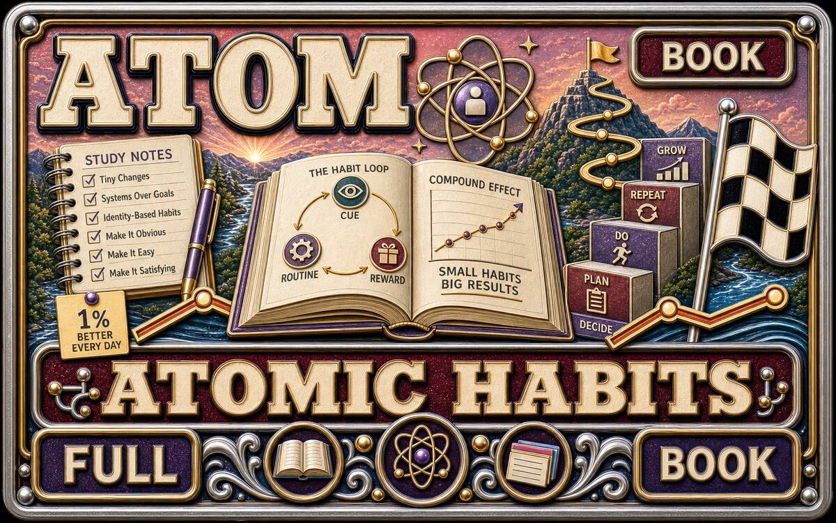 Atomic Habits cover