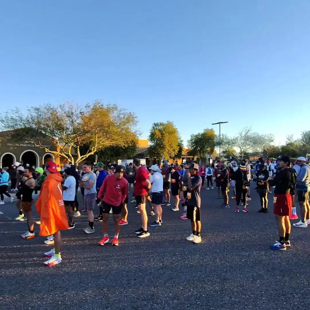 Start area outside Festival Foothills Elementary