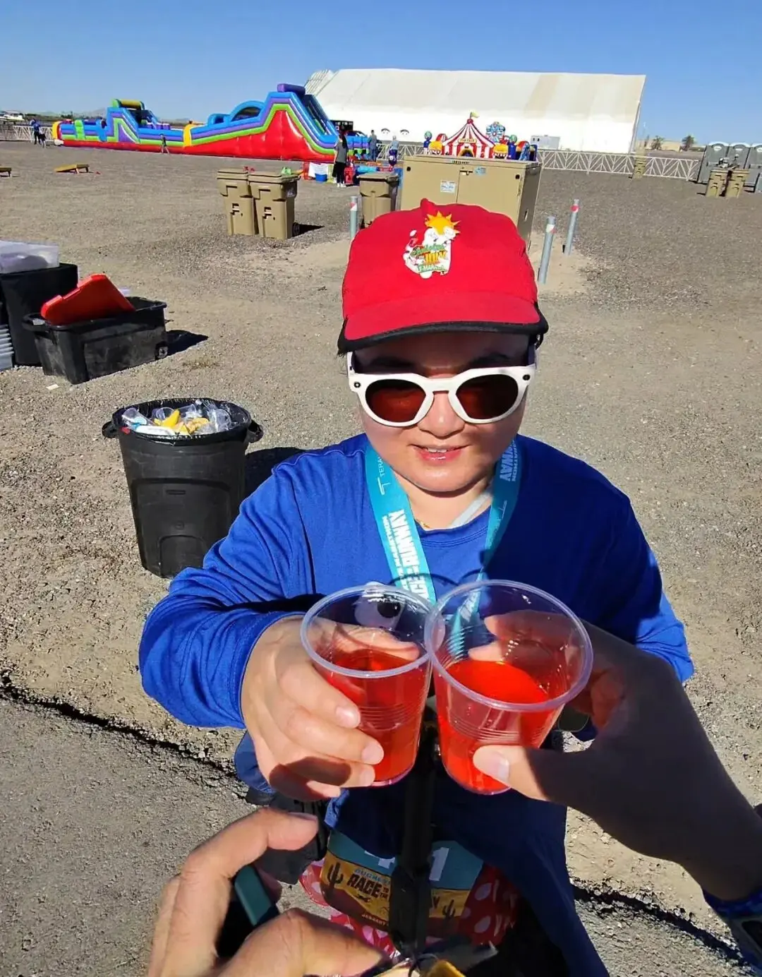 Medal, bib, and proof of 3:58