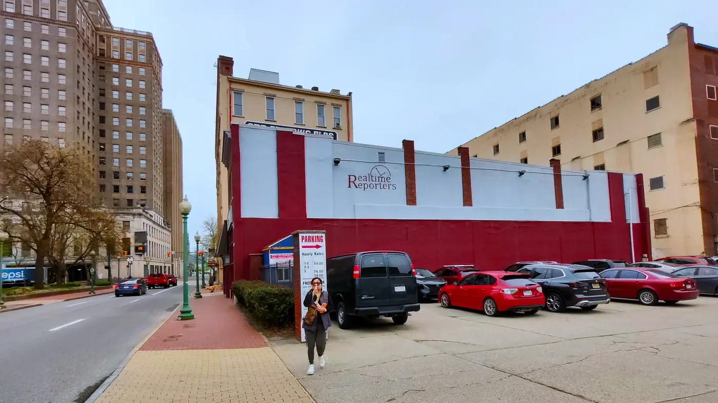 Downtown Roanoke street before packet pickup