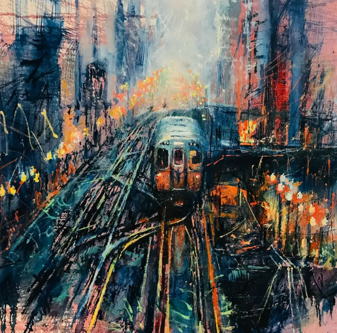 Chicago "L" @Google