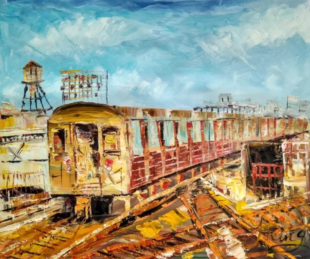 Chicago "L" @Google
