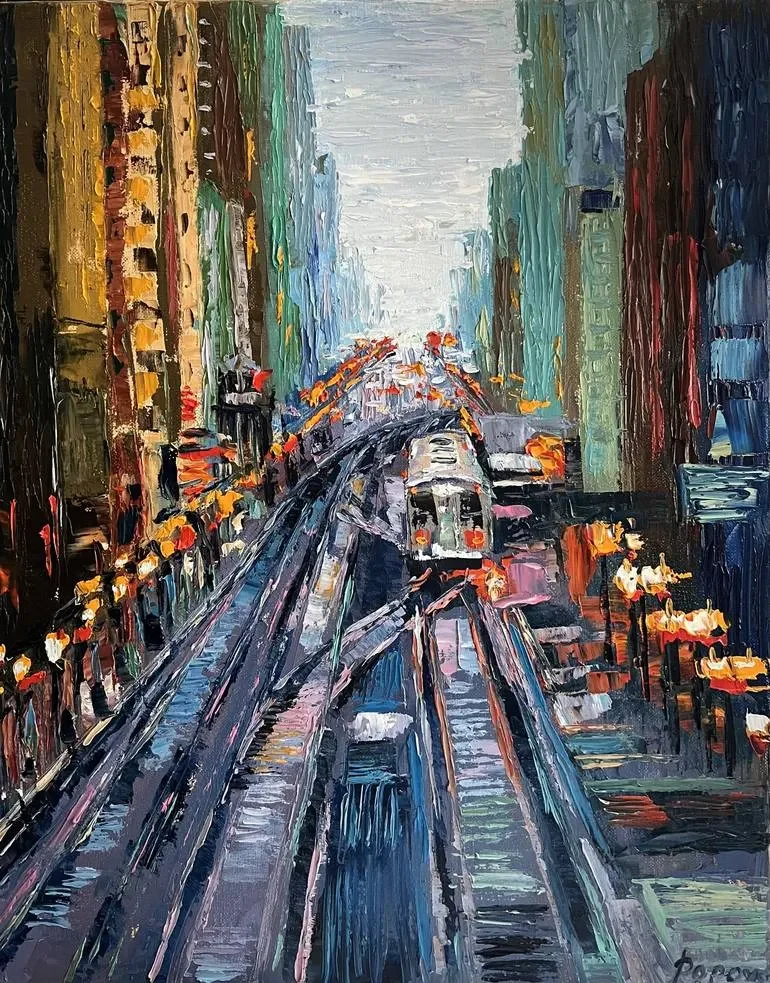 Chicago "L" @Google