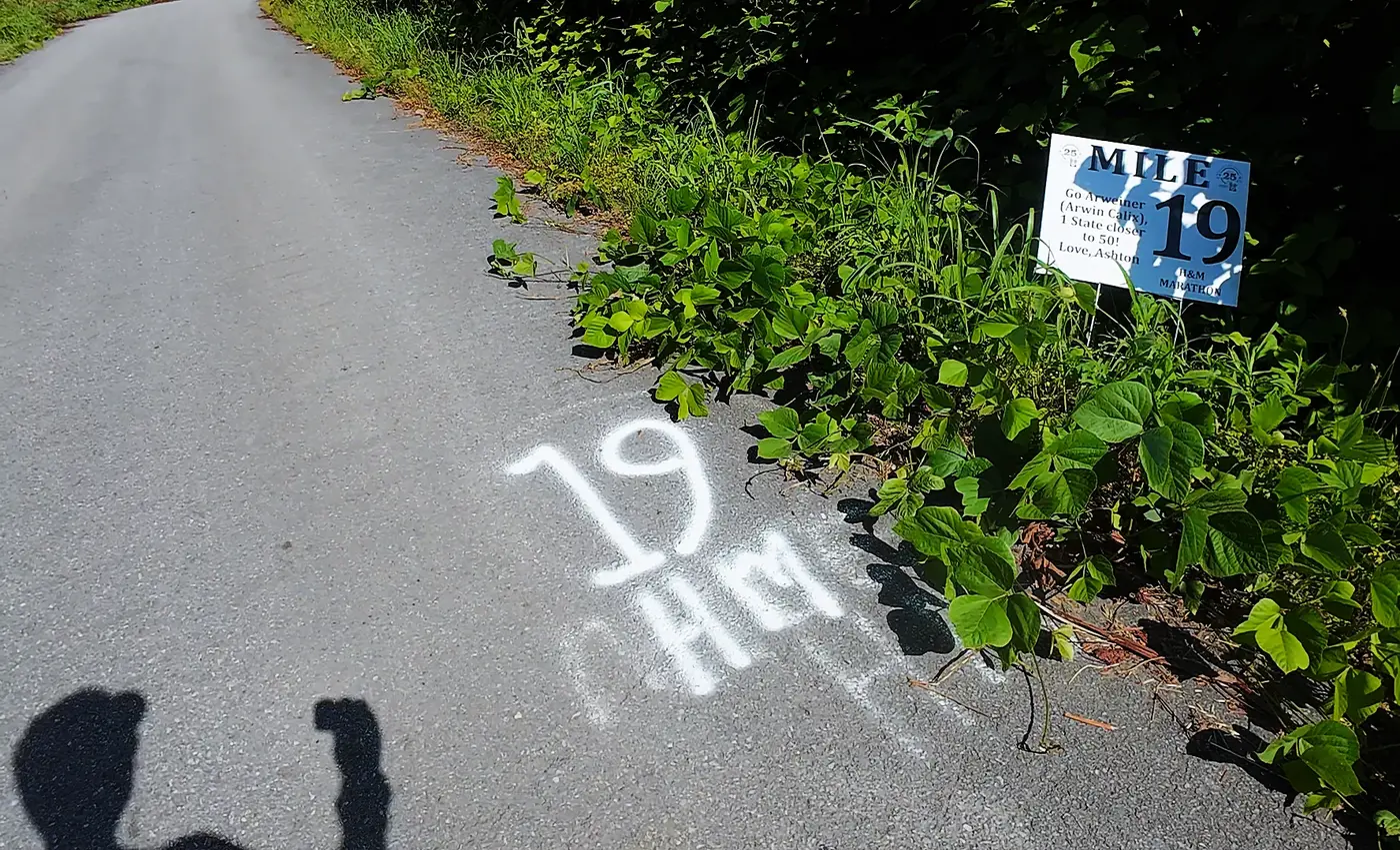 Run50 #第1州｜肯塔基#2：哈特菲尔德–麦考伊马拉松｜阿巴拉契亚山谷的脚步声与枪声 图片 70
