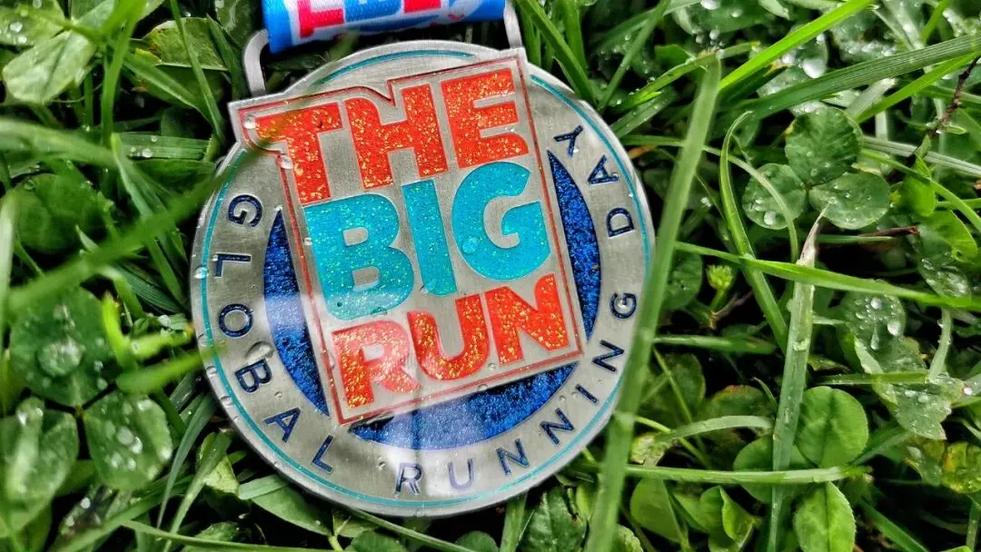 Global Running Day medal by Arsenan