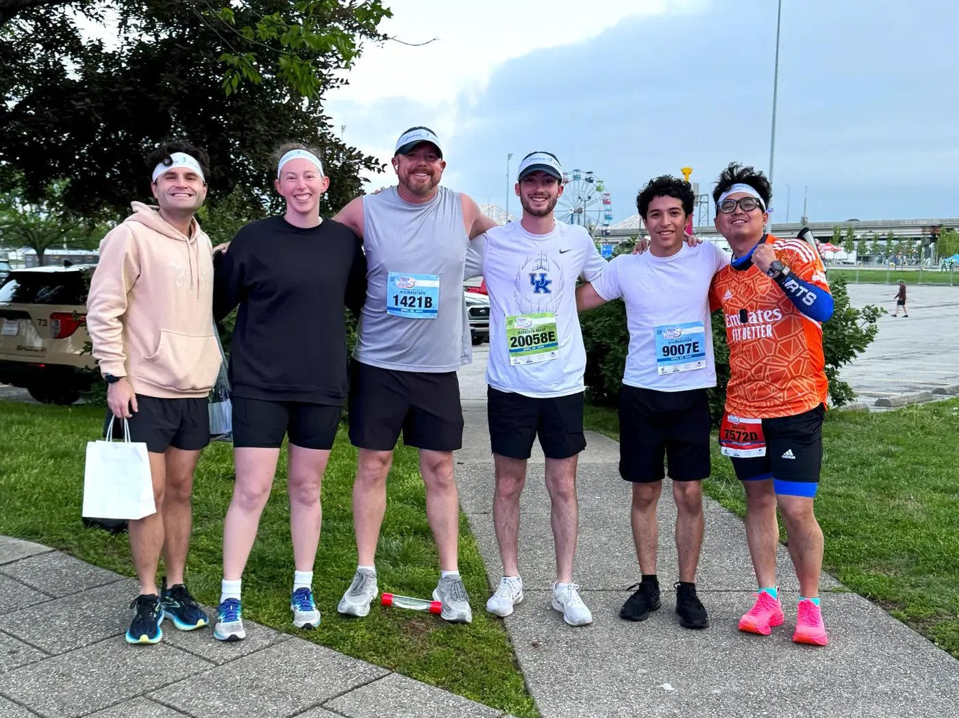 Group photo after the Friday 5K