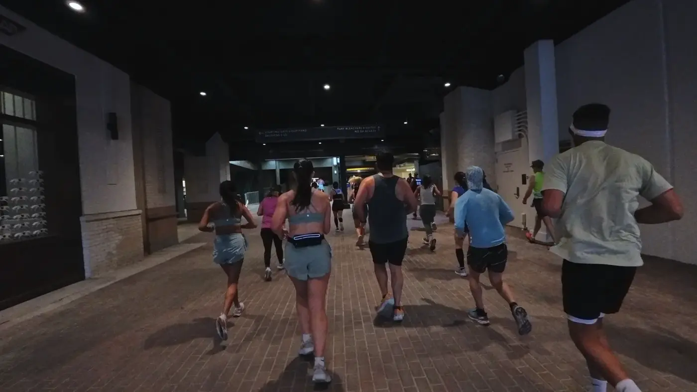 Tunnel miles under Churchill Downs