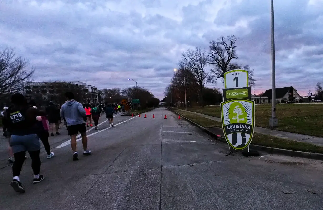 Mile 1 marker on the open road