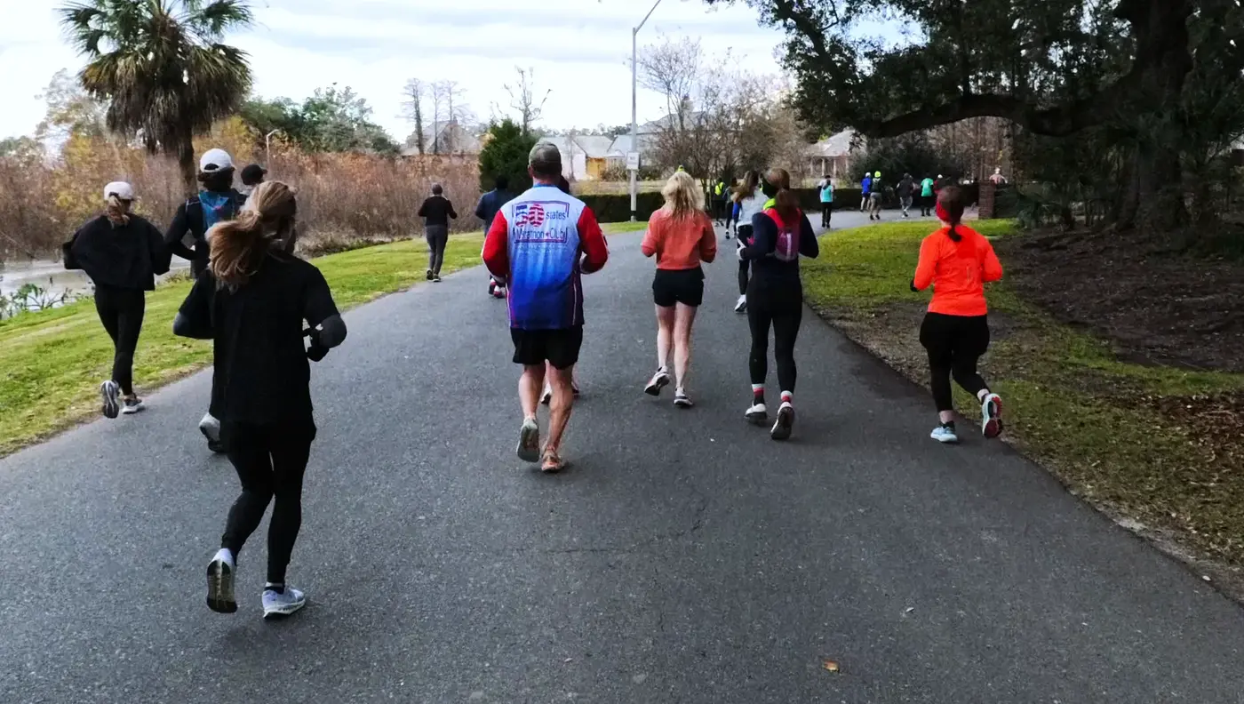 Small pack rolling through the back half