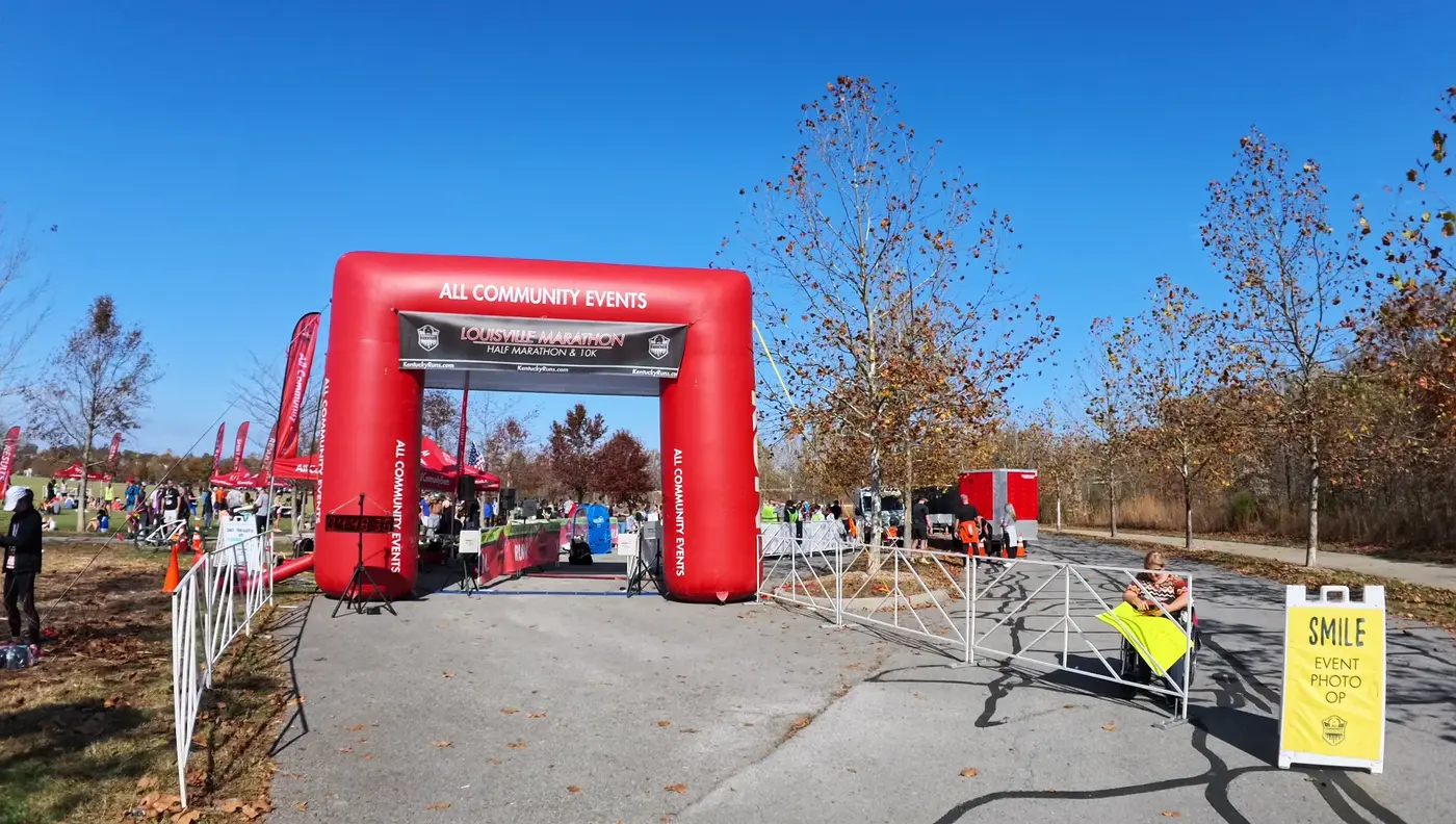 Louisville finish arch