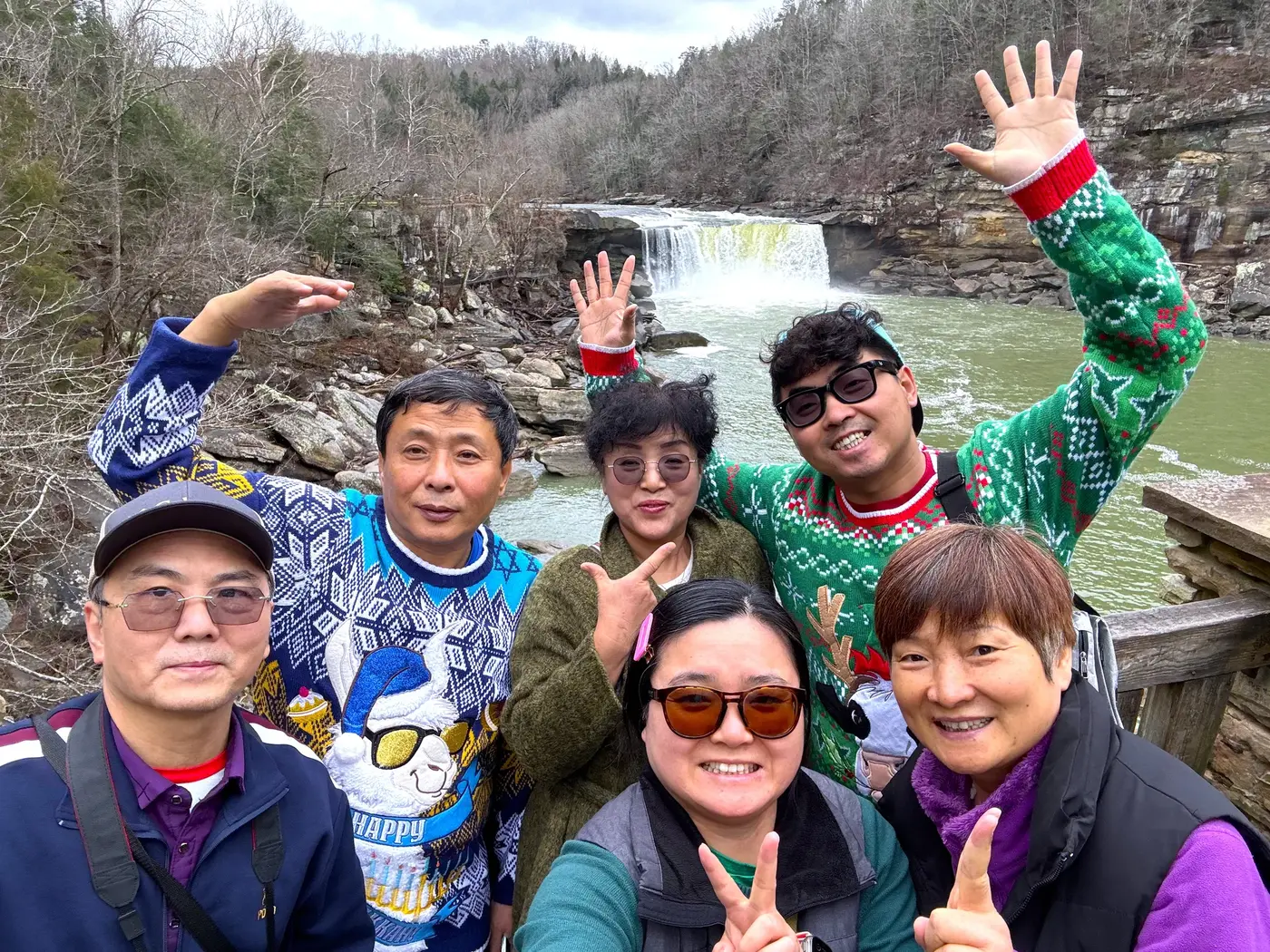 Selfie at Cumberland Falls