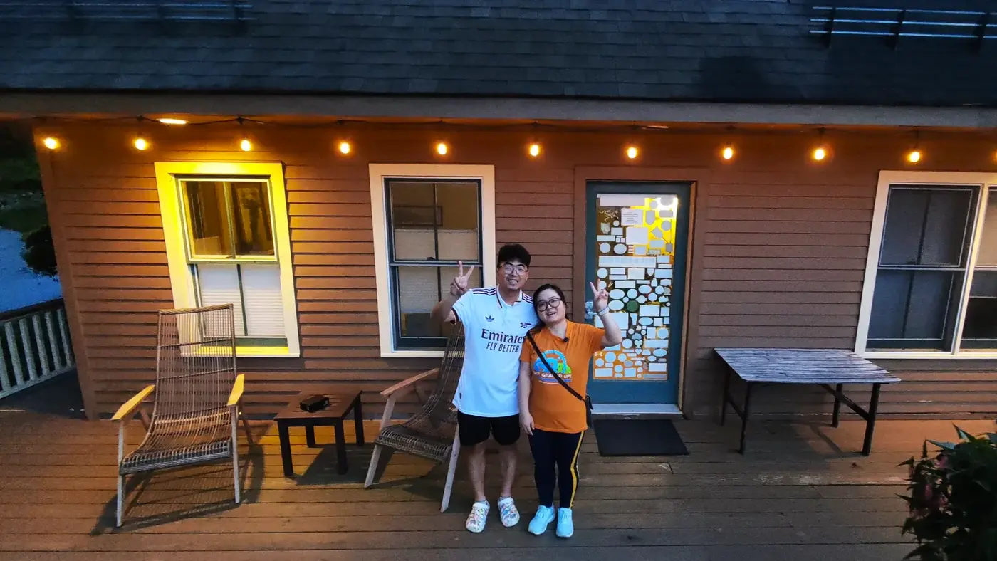 Lodging porch photo before another drive