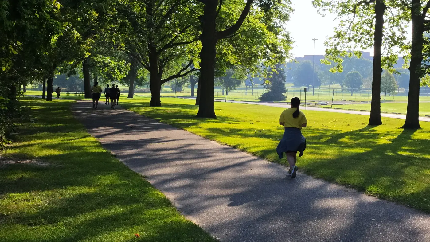 Parkrun path