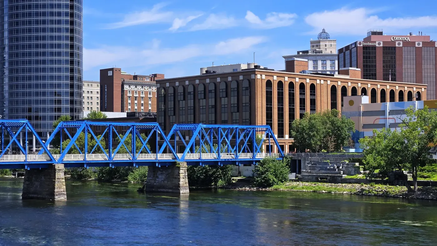 Grand Rapids Blue Bridge