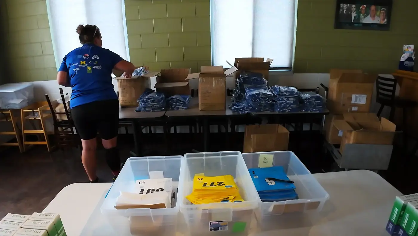 Packet pickup