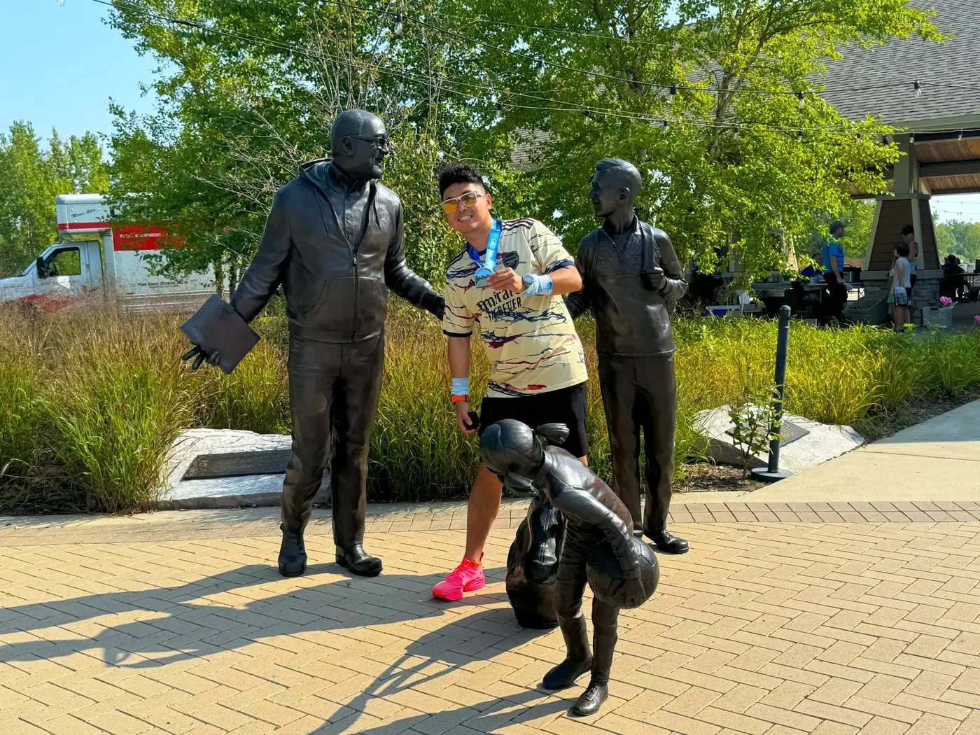 Park statues