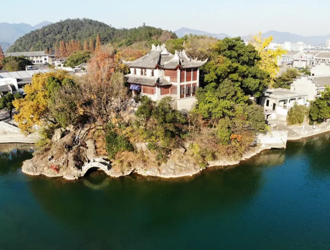 Wenchang Pavilion aerial