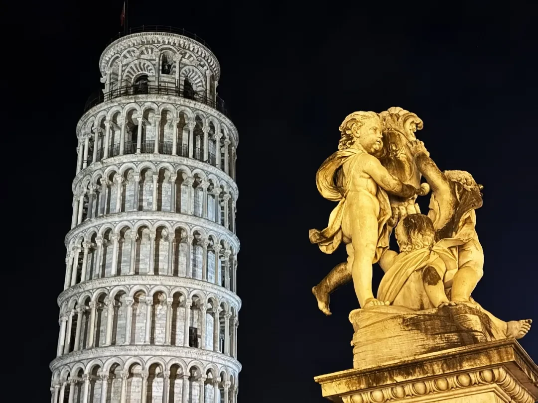 Leaning Tower of Pisa and Putti @Arsenan