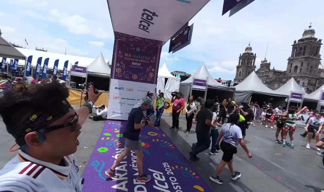 CDMX Marathon Finish @Arsenan