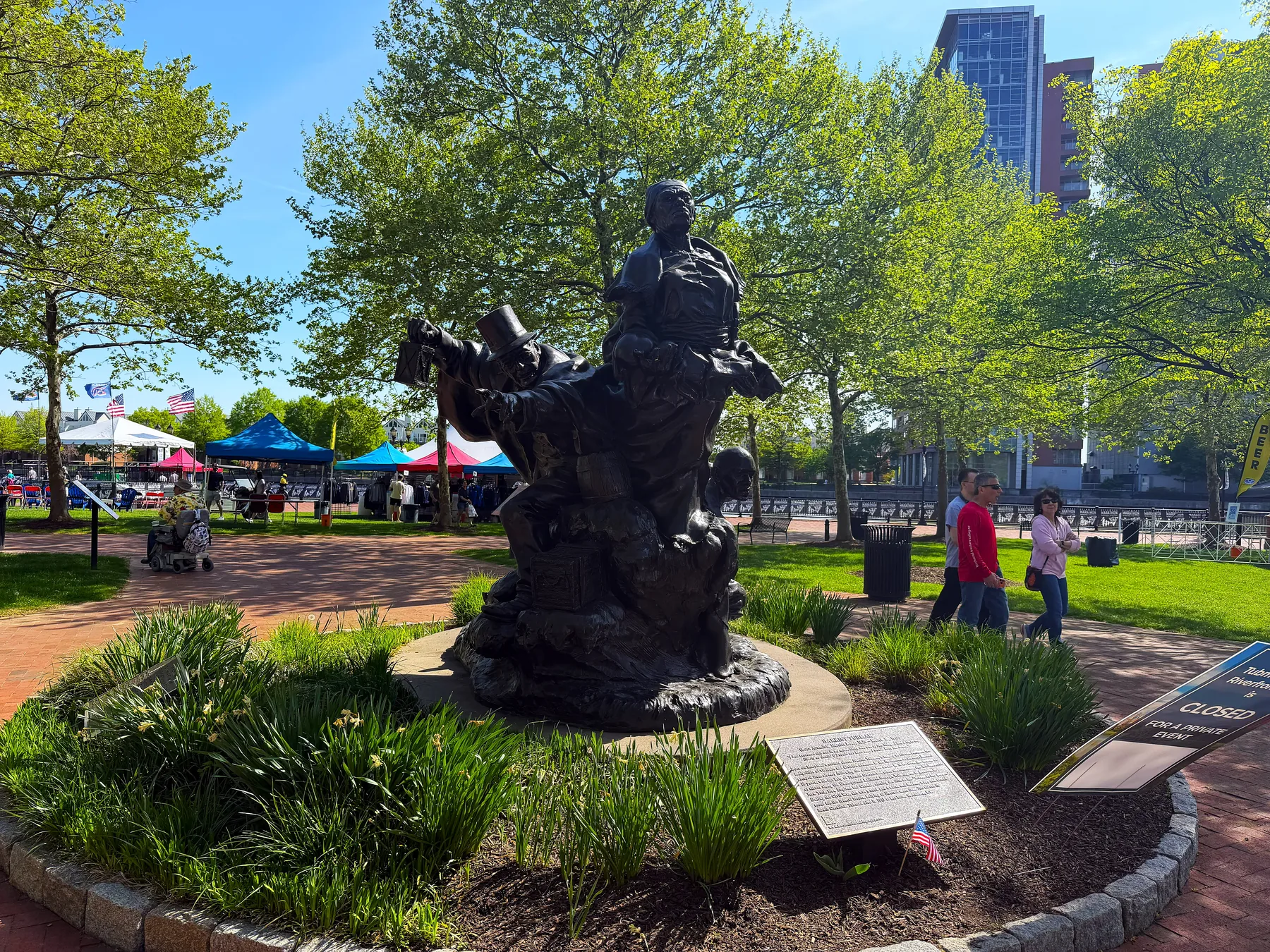 Wilmington riverfront park