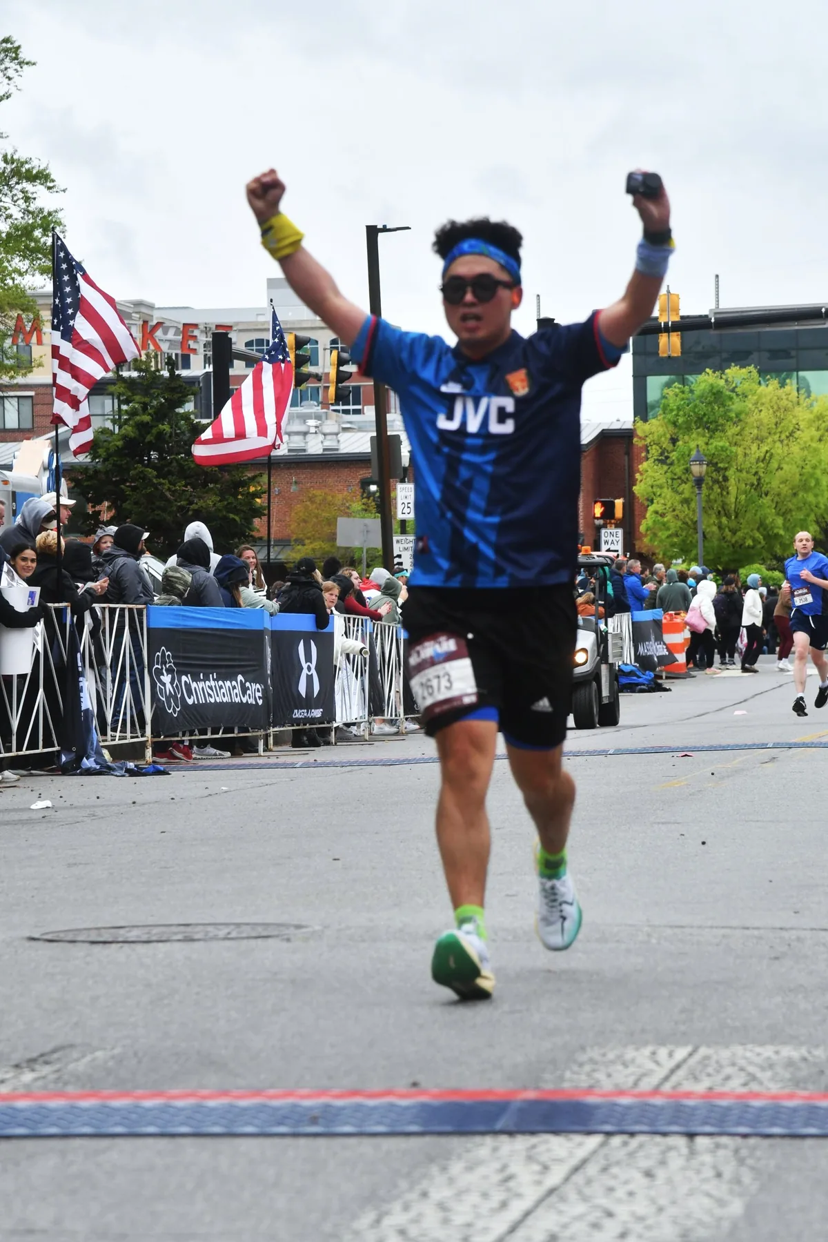 Crossing the Delaware Marathon finish