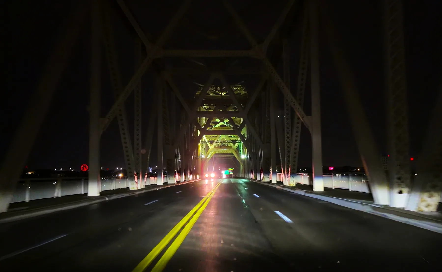 Bridge at night