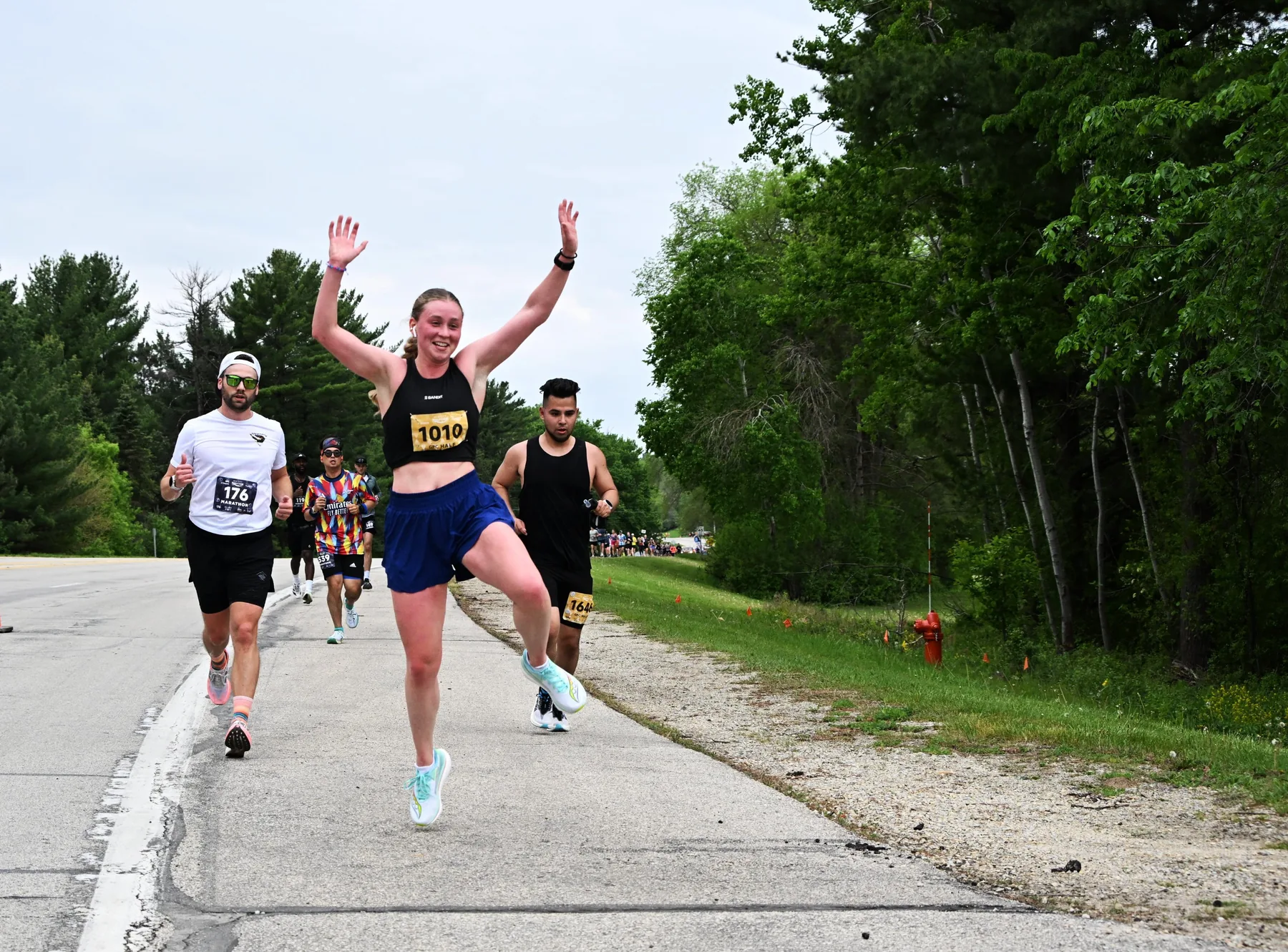 Med City Marathon forest course