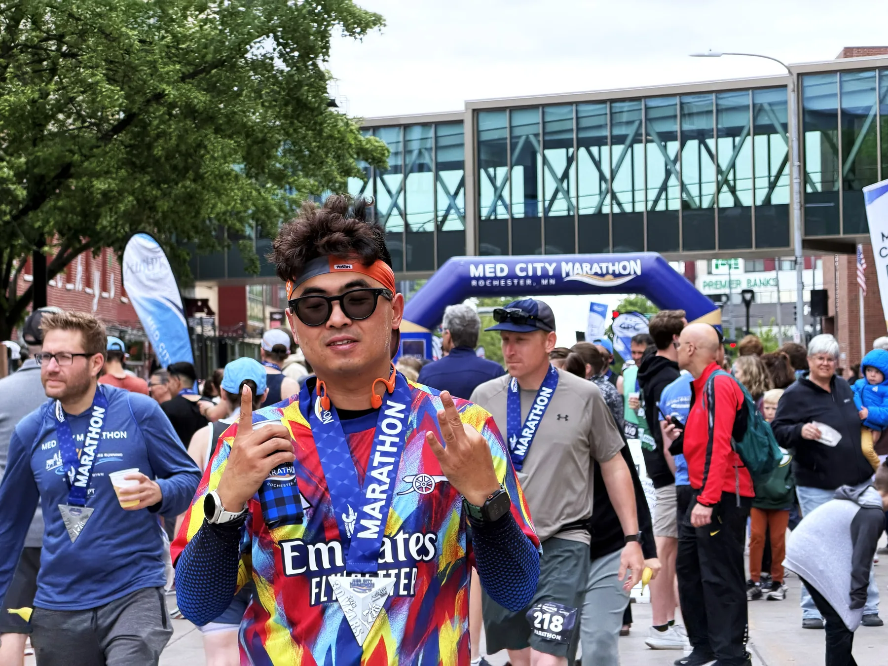 Med City Marathon finisher photo